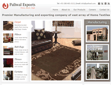 Tablet Screenshot of paliwal.com